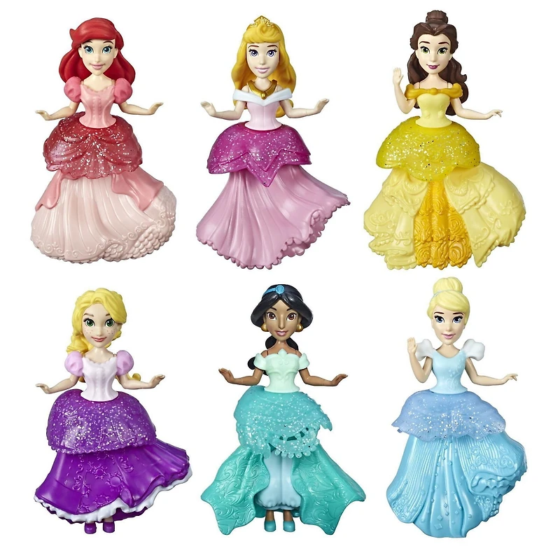 Disney Princess - Ensemble de 6 poupées de collection