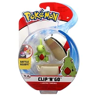 Pokémon Clip 'N' Go W3 - Larvitar + Balle Minuteur