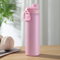 Mainstays 2PK 24 oz S/S Chug Bottle Pink, MAINSTAYS PL MS 2PK BTL CHG PINK