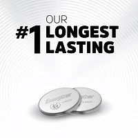 Energizer 2032 Batteries (2 Pack), 3V Lithium Coin Batteries
