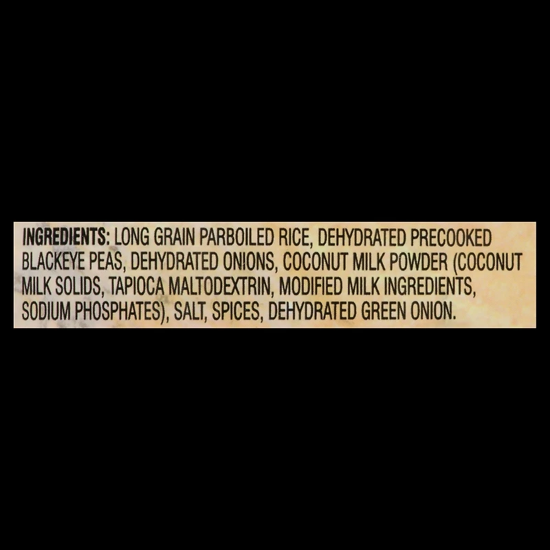 Grace Kennedy Caribbean Combos Rice & Blackeye Peas Mix, 175g Bag, Grace Kennedy Caribbean Combos Rice & Blackeye Peas Mix, 175g Bag