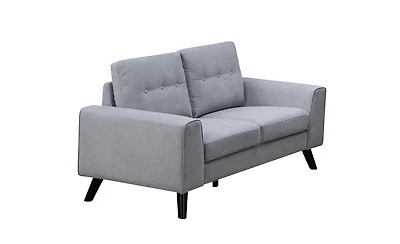 Topline Home Furnishings Loveseat in Chenille