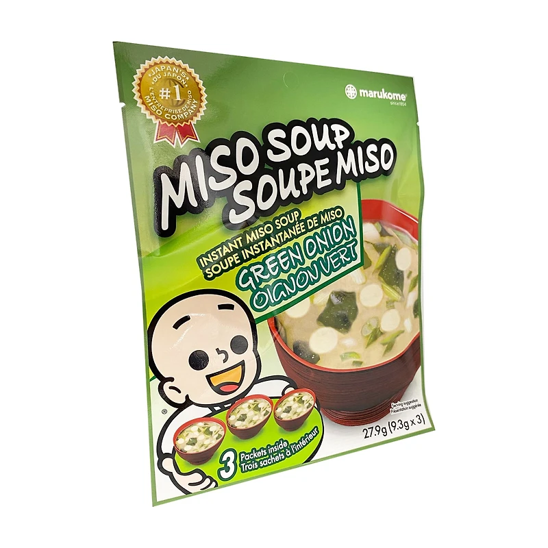 MARUKOME SOUPE MISO INSTANTANÉE (OIGNON VERT) SOUPE MISO INSTANTANÉE (OIGNON VERT)