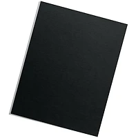 Couvertures de présentation Futura™-lettre, noir, 25/paq.