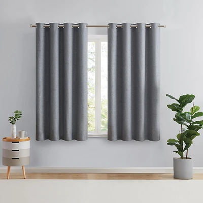 Eclipse Auden 63" Grommet Blackout Window panel, 1 52" x