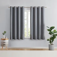 Eclipse Auden 63" Grommet Blackout Window panel, 1 52" x