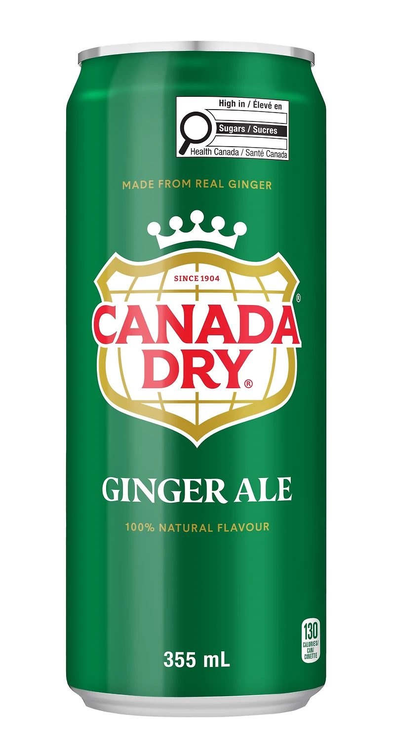 Canada Dry Slim Can, Canada Dry Ginger Ale