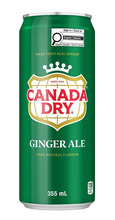 Canada Dry Slim Can, Canada Dry Ginger Ale