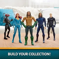 DC Comics, Aquaman, Figurine articulée Black Manta, 30 cm, modélisation minutieuse reproduisant les détails et le style du film, peut prendre différentes postures, jouets de super-héros à collectionne