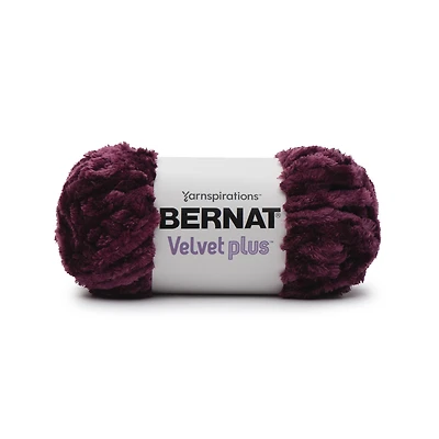 Bernat® Fil Velvet Plus™, Polyester #6 Super Volumineux, 10,5 Oz/300 G, 78 Yards