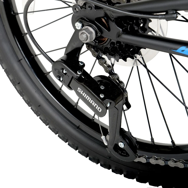 Vélo de montagne Hyper Bicycles 20" Shocker. Groupe d'âge des enfants 8-13 ans, noir, enfant. 20IN HYPER SHOCKER GARCONS