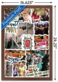 Friends - 25th Wall Poster, 22.375" x 34"