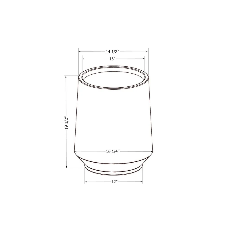 Cache-pot de la collection Dalya South Shore