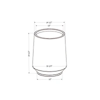 Cache-pot de la collection Dalya South Shore