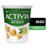 Activia Yogurt with Probiotics, Mango Flavour, 650 g
