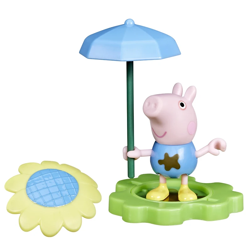 Peppa Pig George joue dans la boue, figurine George