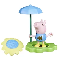 Peppa Pig George joue dans la boue, figurine George