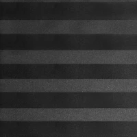 Hometrends Microfiber Stripe Tablecloth, 60" x 120" Rectangle, Black
