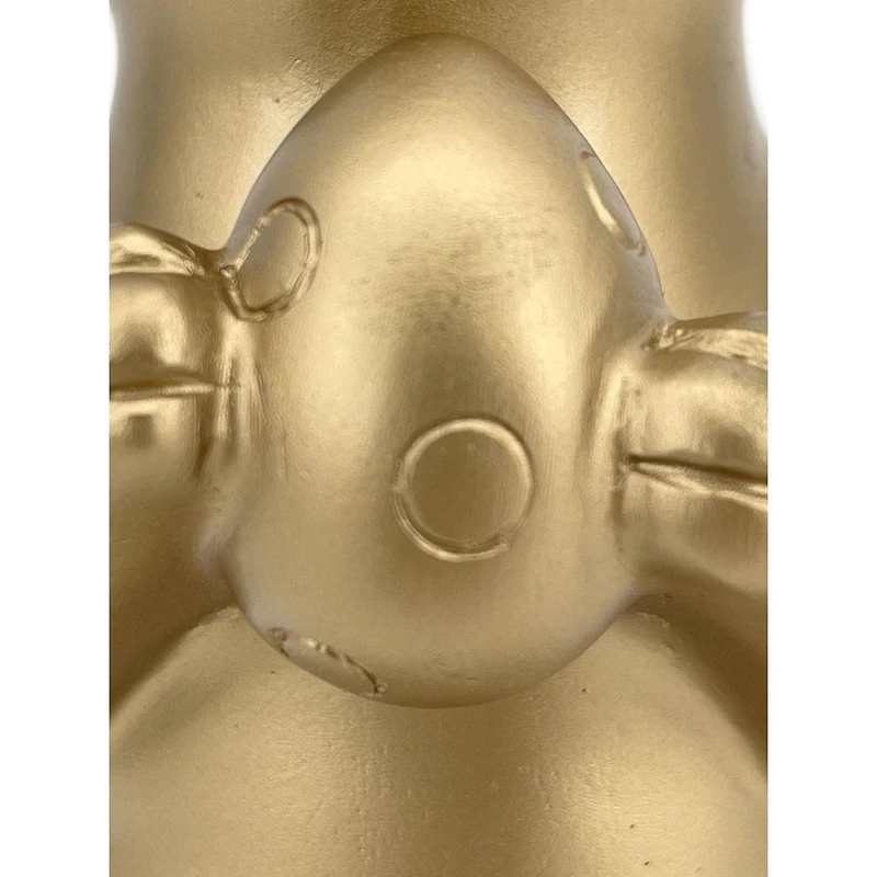 Gold Resin Bunny