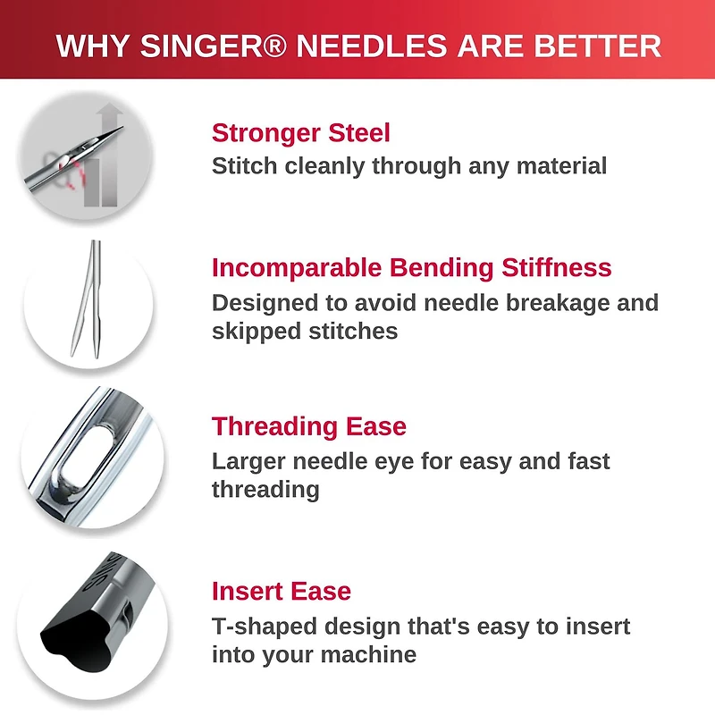 SINGER® Universal ASST, 5 Count