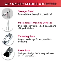 SINGER® Universal ASST, 5 Count