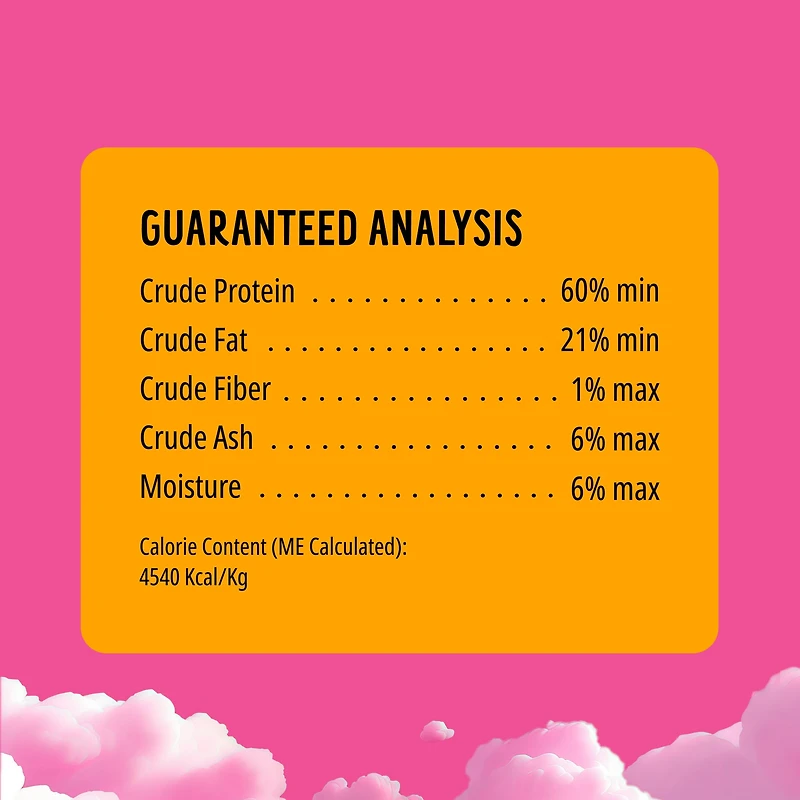 Bonkers Purrpops Freeze-Dried Chicken Flavoured Lollipop Treats for Cats, 24.5g Bag (4 Pack)