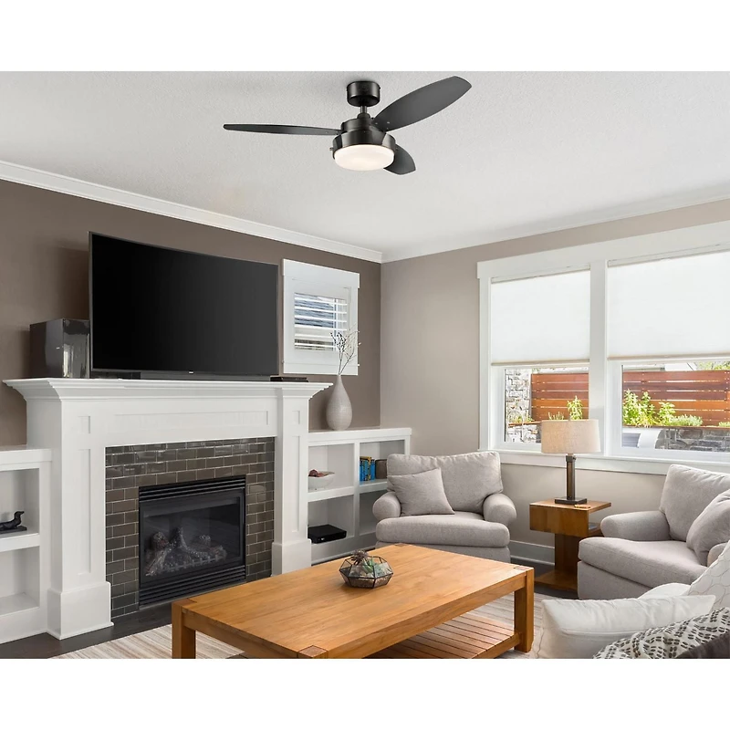 Westinghouse Alloy 42" Indoor Ceiling Fan in Gunmetal