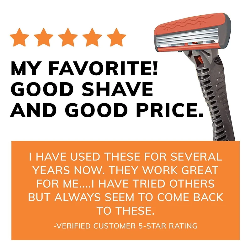 Rasoir jetable rechargeable pour hommes BIC Comfort 3 Hybrid, lames de rasoir, 3 lames, 2 manches et 20 cartouches, pour un rasage confortable, paquet de 20. paquet de 20