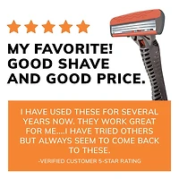 Rasoir jetable rechargeable pour hommes BIC Comfort 3 Hybrid, lames de rasoir, 3 lames, 2 manches et 20 cartouches, pour un rasage confortable, paquet de 20. paquet de 20