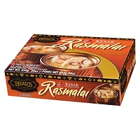 BRAR'S KESAR RASMALAI, 850gm, 12 Pieces