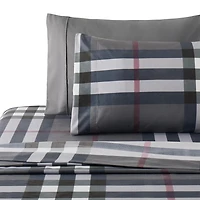 Marina Decoration Ultra Soft Silky Zipper Rich Printed Rayon from Bamboo All Season Duvet Cover Set with Pillowcases, Modern Fantasy Geometric Pattern