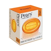 Savon transparent soins douceur de Pears 3x75g