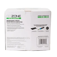 GoZone SM/MD Contour Weight Belt – Black/Grey