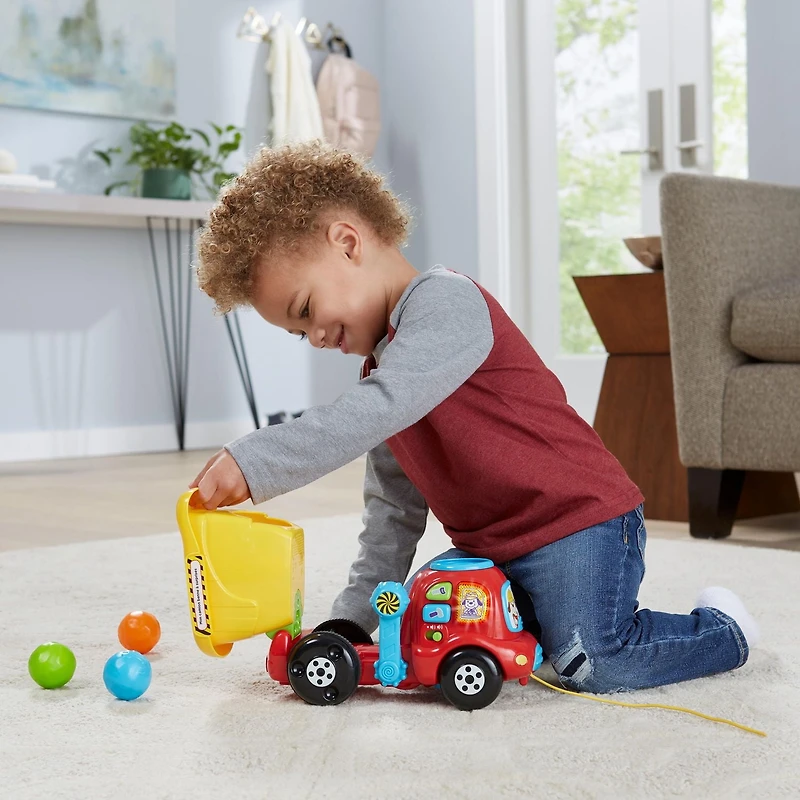 VTech Drop & Go Dump Truck - Toddler Toy, Construction Toy - French Version, 1 to 3 years