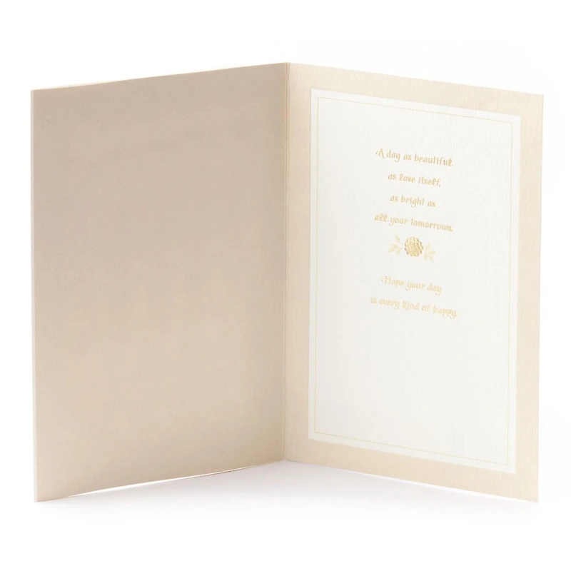 Carte de mariage Hallmark