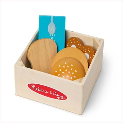 Melissa & Doug Wooden Food Groups Play Set - Grains