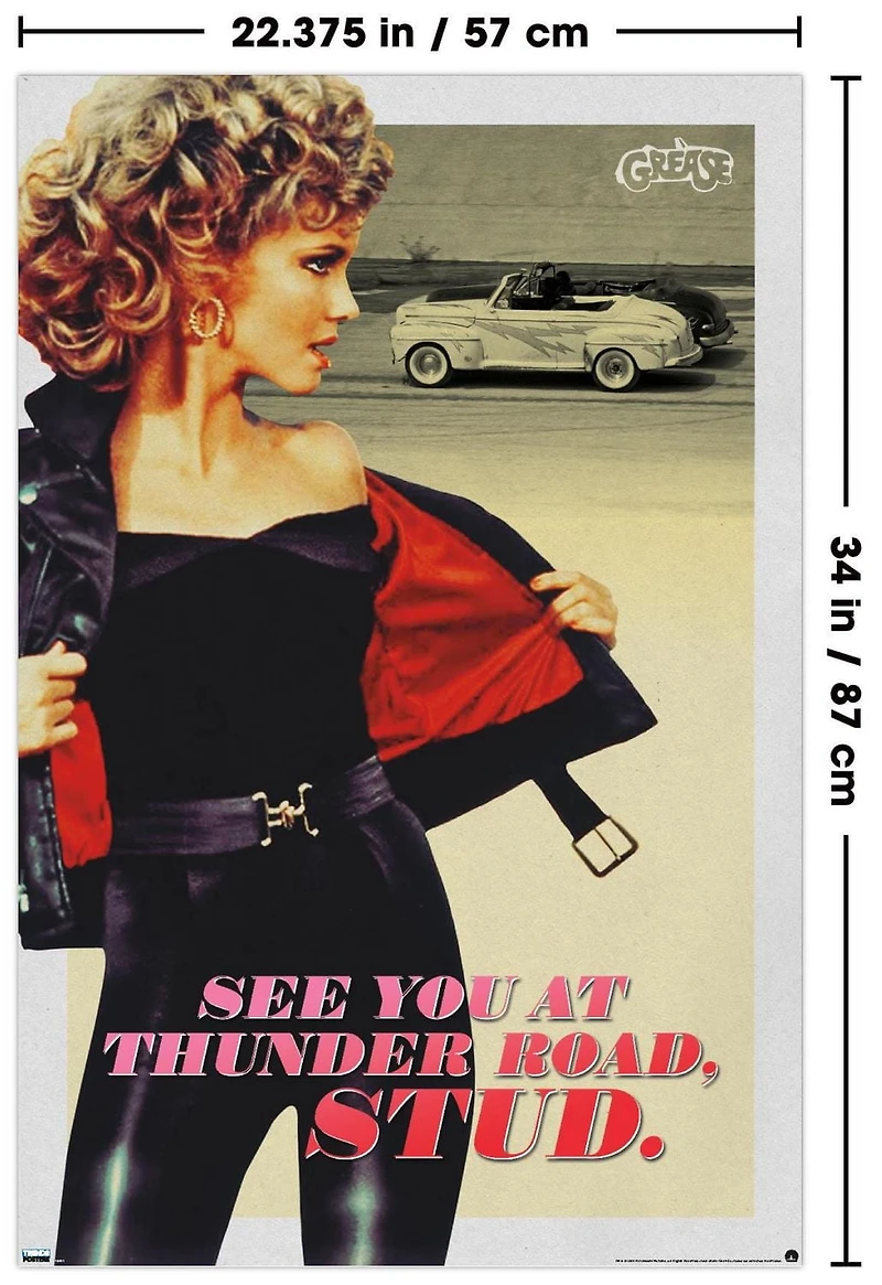 Grease - Stud Wall Poster, 22.375" x 34"