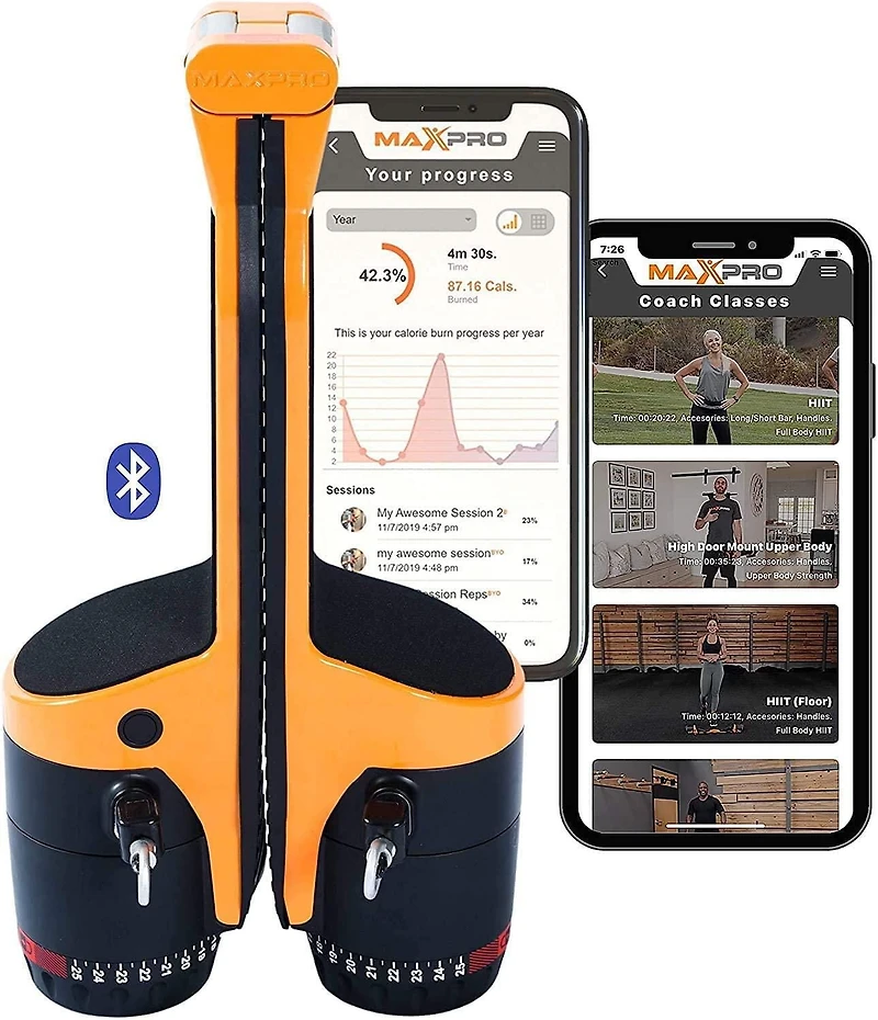 MAXPRO Smart Connect Portable Gym et système de Banc