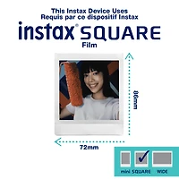 Films instantanés FUJIFILM Instax SQUARE (100 poses)