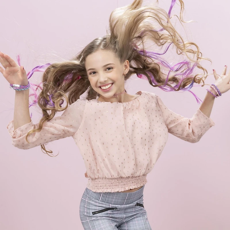 Cool Maker, Hollywood Hair Extension Maker avec 12 extensions personnalisables et accessoires, pour les enfants à partir de 8 ans