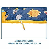 Ozark Trail Kid's sleeping Bag, 56"(L) x26" (W),no temp rating , polyester fabric outer, Boys, Sleeping Bag