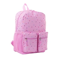 Sac à dos à pochettes doubles de Jetstream, Rose