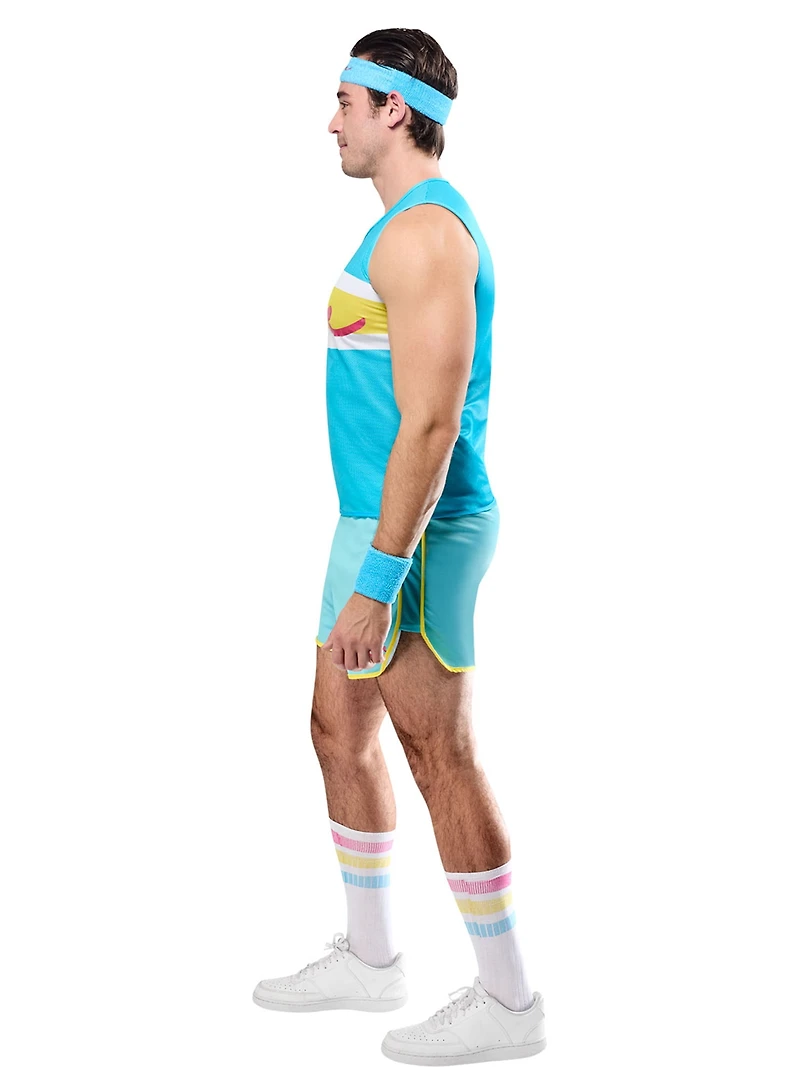 Costume Ken Exercice Classique des Années 80 de Barbie pour Adultes par Rubies, Homme