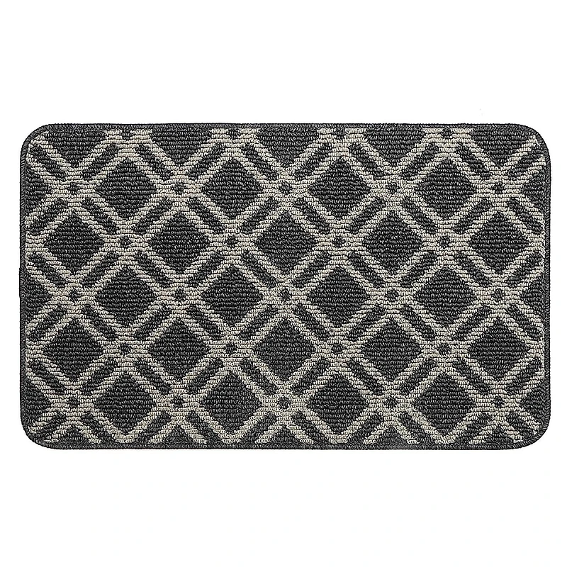 IH Casa Decor Diamond Tufted Floor Mat Asstd 3' X 4' - Set of 4