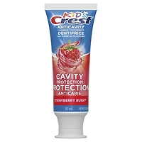 Crest Kid's Anticavity Cavity Protection Fluoride Toothpaste, Strawberry Rush, 85 mL