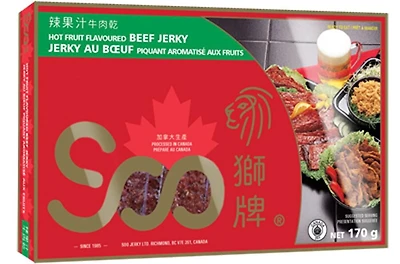 Soo Jerky de Bœuf aux Fruits Épicés