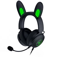 Razer Kraken Kitty Edition V2 Pro - Casque filaire RGB avec oreilles interchangeables pour PC