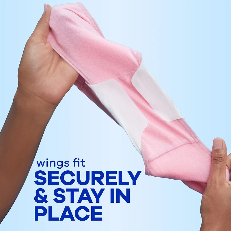 Always Infinity avec FlexFoam Serviettes pour Femmes, Taille 1, Flux Régulier, avec Ailes, Non Parfumées