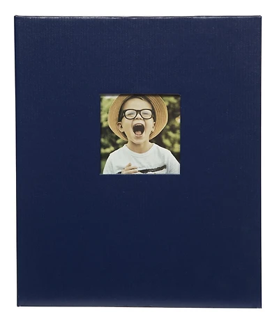 Album de photos Pinnacle Frames à 2 photos par page en bleu