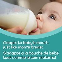 Biberon à débit moyen NUK Match parfait, 240 mL (8 oz) 1 unité
